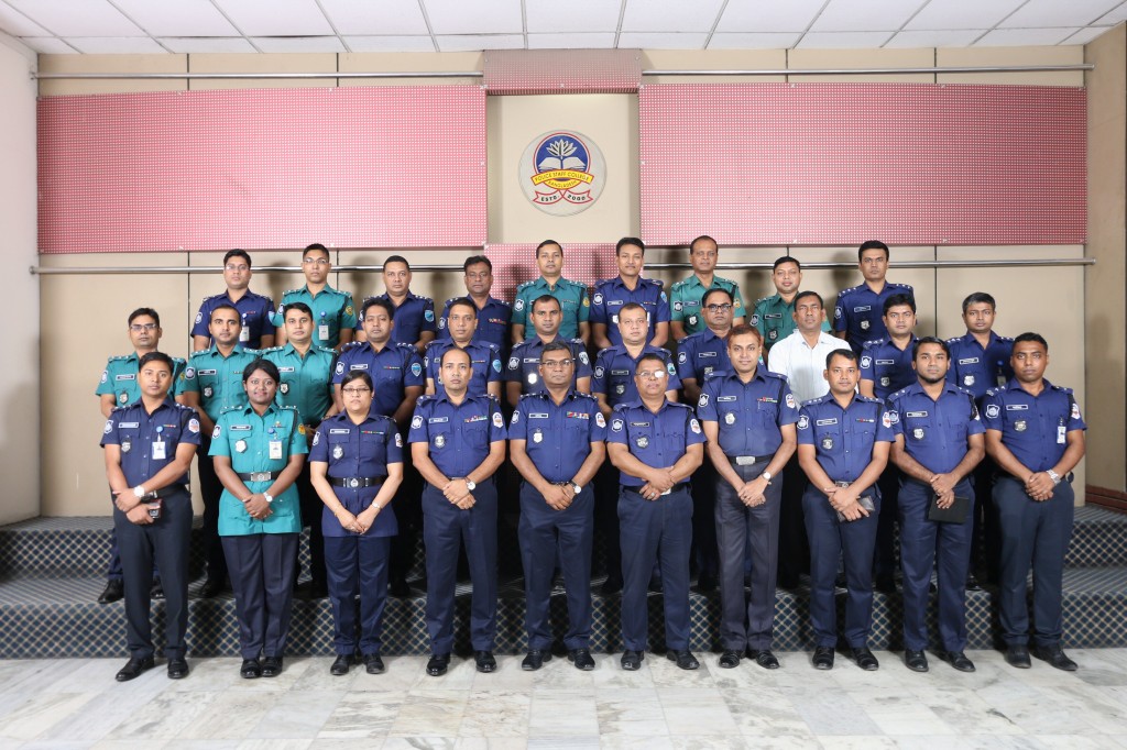 Participant of 11th Crime Administration Management Certificate Course (Circle ASP and Addl. SP) 