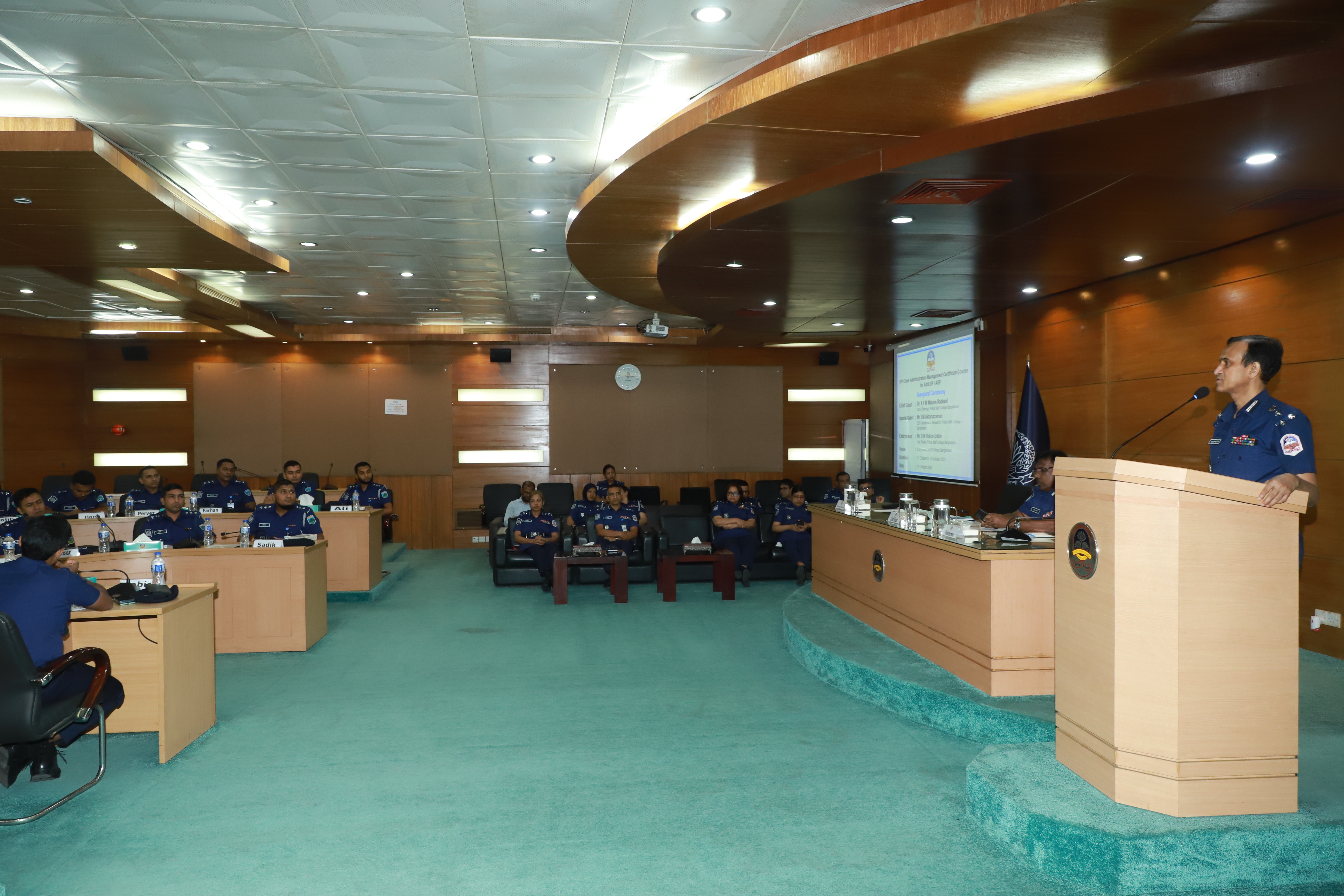 16th crime administration management certificate course