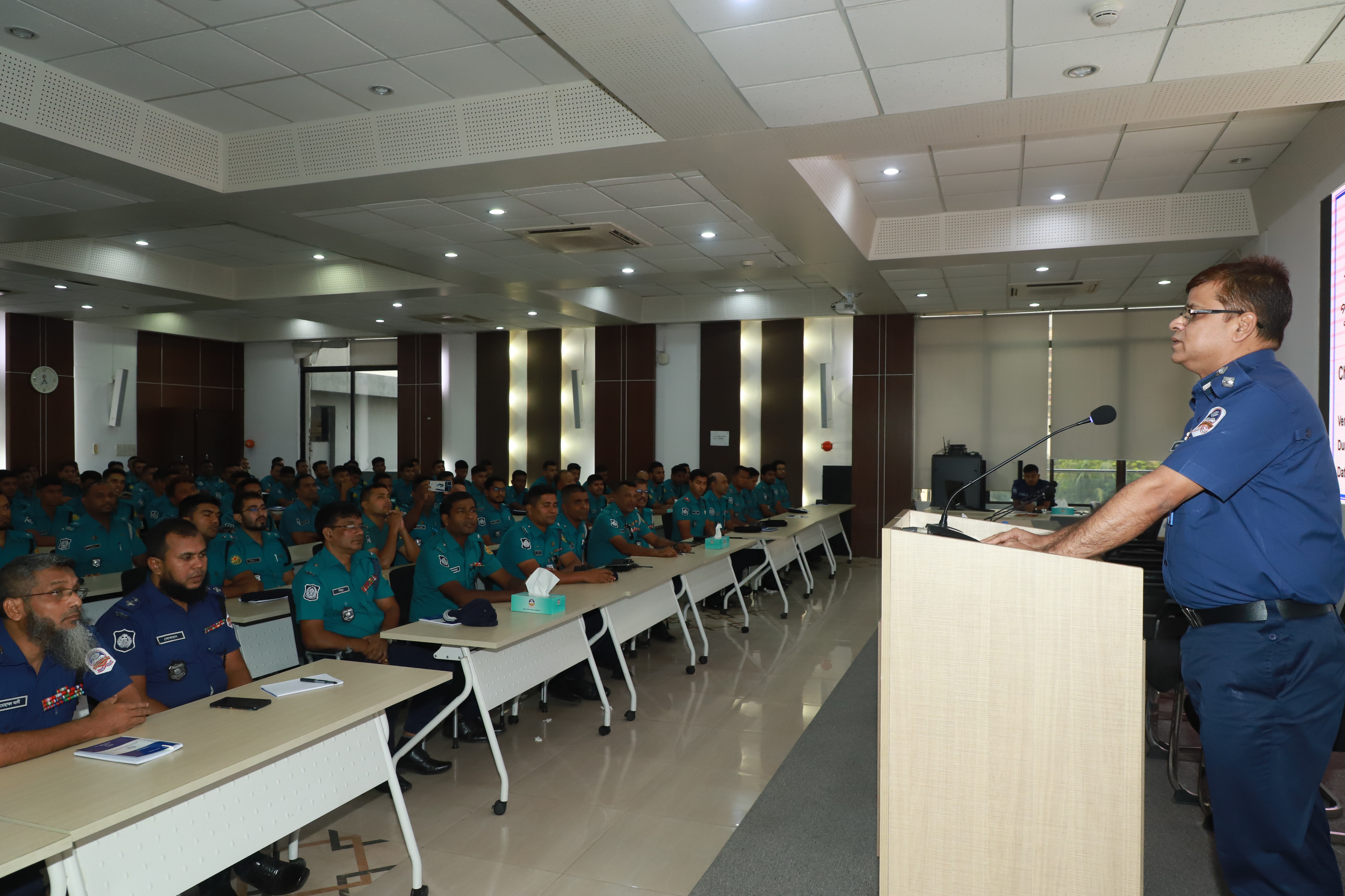 নির্বাচনী দায়িত্ব সুষ্ঠভাবে সম্পাদনের লক্ষে পুলিশের দক্ষতা ও সক্ষমতা বৃদ্ধি সংক্রান্ত প্রশিক্ষণ